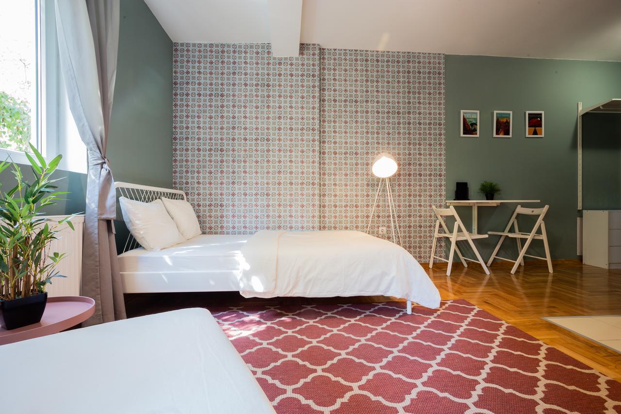 ! Promo! Central Evergreen Studio - Free Public Parking-Fast Wi-Fi Novi Sad Luaran gambar